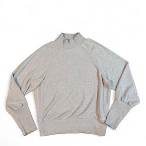 Maeve by Anthropologie mock neck sweater in light dusty purple size large